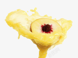 鲜橙c水蜜桃与橙汁高清图片
