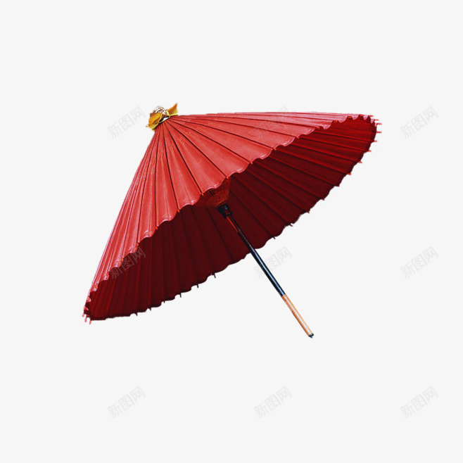 雨伞红色雨伞半打开的雨伞png免抠素材_新图网 https://ixintu.com 半打 红色 雨伞