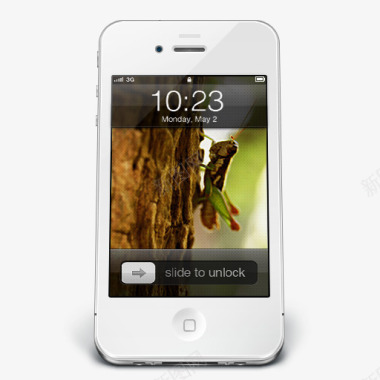 白色iPhoneW1图标图标