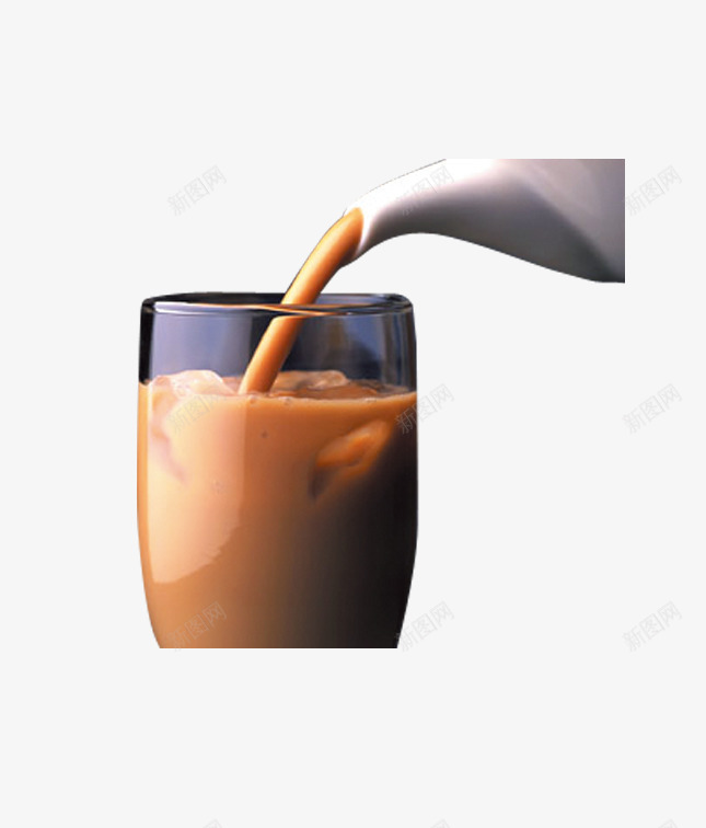 倒咖啡png免抠素材_新图网 https://ixintu.com 倒咖啡 咖啡饮料 玻璃杯 饮品