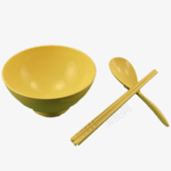 木质碗筷素材