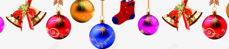 圣诞节元素彩球质感袜子png免抠素材_新图网 https://ixintu.com 元素 圣诞节 彩球 袜子 质感