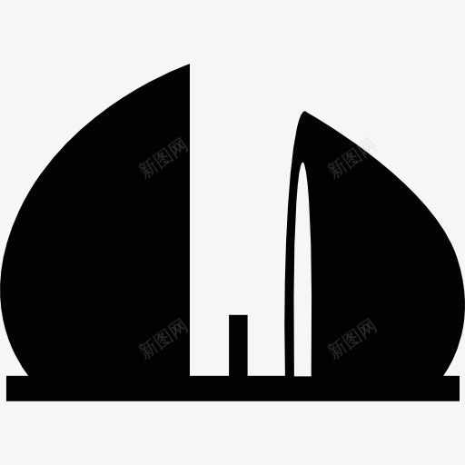 现代的纪念碑图标png_新图网 https://ixintu.com 帆船 建筑 纪念碑 雕像
