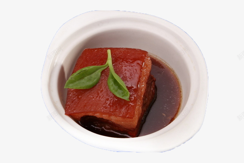 一块东坡肉png免抠素材_新图网 https://ixintu.com 东坡肉 特色菜 猪肉 美食