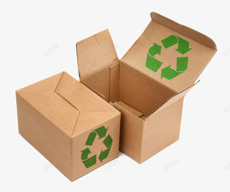 长方形纸箱png免抠素材_新图网 https://ixintu.com 再循环 包装箱 实物 打开包装 纸产品 纸箱 长方形纸箱 食品包装箱