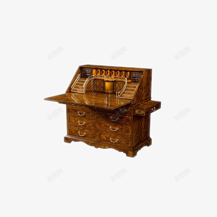 欧式木台png免抠素材_新图网 https://ixintu.com 古典复古 家具 木椅 桌子 欧式木台 沙发椅 软装