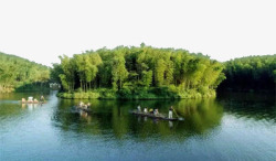 碧绿湖泊西湖美景实物高清图片