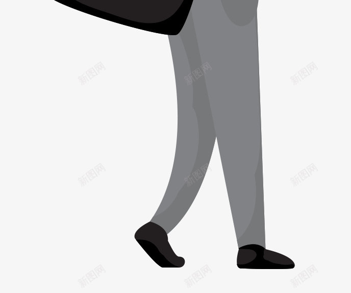 背着公文包的男人png免抠素材_新图网 https://ixintu.com 公司 公司员工 公文包 出差 卡通 商务出差 男人 男性 职员