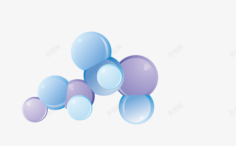 化学小分子png免抠素材_新图网 https://ixintu.com 元素 化学 化学工具 化学用品 瓶子