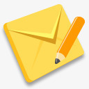 写邮件电子邮件编辑写写作邮件消息信信高清图片