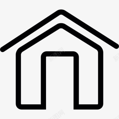简单的房子图标图标