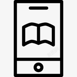 手机电子书智能手机图标高清图片