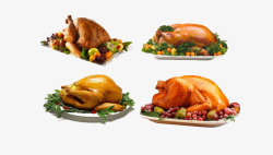 食物感恩节美食火鸡高清图片