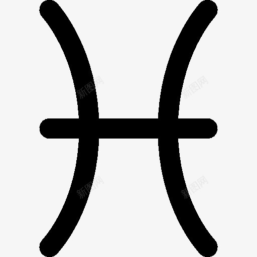 占星术双鱼座图标png_新图网 https://ixintu.com 12星座 astrology pisces 十二星座中双鱼座 占座 占星学 占星术 卡通双鱼座 双鱼座 双鱼座手绘星座 宇宙方位 手绘 手绘双鱼座 黑白