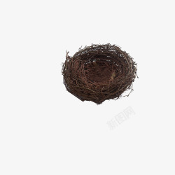 木质鸟巢素材