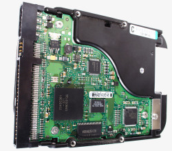 SD卡数据存储集成电路板高清图片