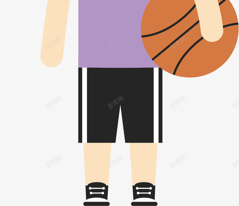 运动篮球青年矢量图ai免抠素材_新图网 https://ixintu.com 体育健身 篮球 运动体育 运动青年 选手 矢量图