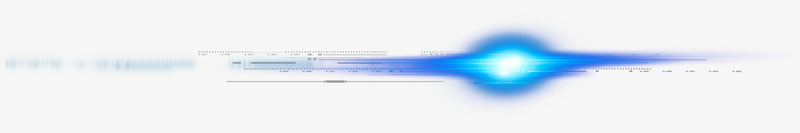 蓝色唯美光效png免抠素材_新图网 https://ixintu.com 蓝色 设计