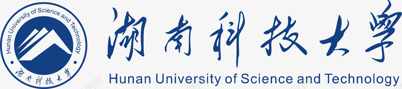 湖南科技大学logo矢量图图标图标