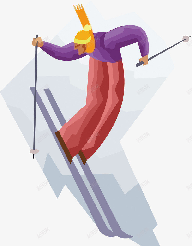 滑雪的人png免抠素材_新图网 https://ixintu.com PNG图片 PNG图片素材 PNG矢量 PNG矢量素材 PNG素材 PNG素材免费下载 冬季 卡通 滑雪 运动