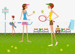 打网球女生打网球的女生高清图片