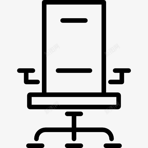 办公椅图标png_新图网 https://ixintu.com 工具和用具 座位舒适 椅子 舒适的办公椅