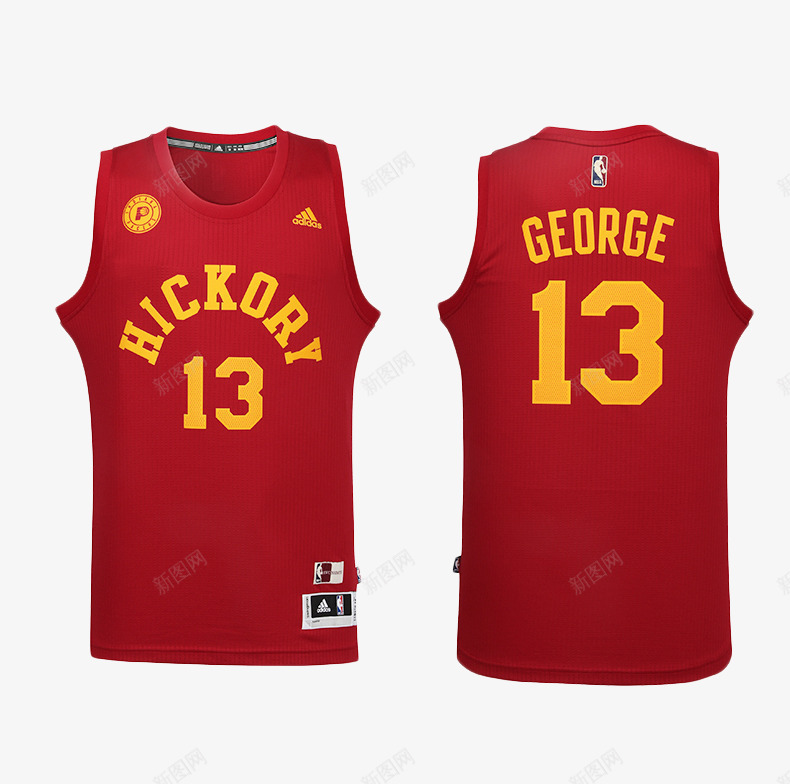 NBA球衣png免抠素材_新图网 https://ixintu.com 13号 NBA 乔治 步行者 球衣 篮球服