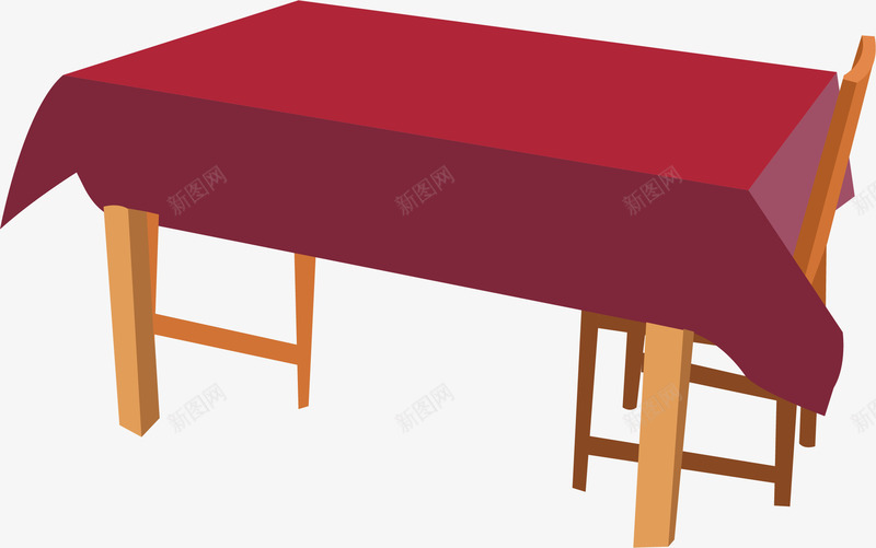 桌布现代欧式家居png免抠素材_新图网 https://ixintu.com 家庭设计 户型 桌子 欧式家居 欧式设计 现代欧式家居 餐桌