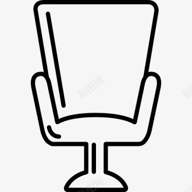 概述家具扶手椅图标图标