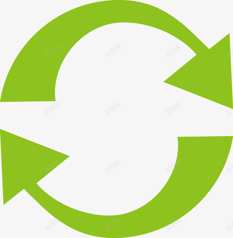 循环使用图标图png_新图网 https://ixintu.com 低能耗 可再生能源 可回收 回收利用 图标 垃圾桶 废品回收利用 环保 生态标志 绿叶 绿色 绿色环保