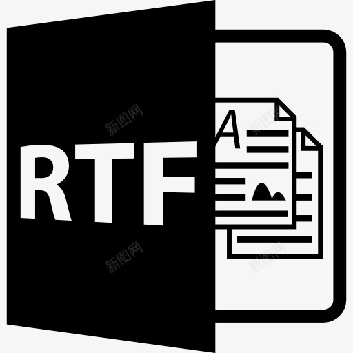 RTF格式的开放文件格式图标png_新图网 https://ixintu.com RTF文件 RTF文件打开 RTF格式 RTF格式的扩展 接口