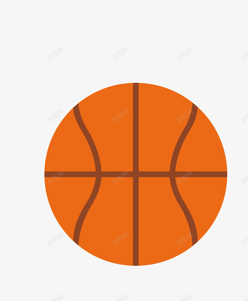 红色立体篮球运动元素矢量图eps免抠素材_新图网 https://ixintu.com 矢量篮球 篮球 红色立体 运动元素 矢量图