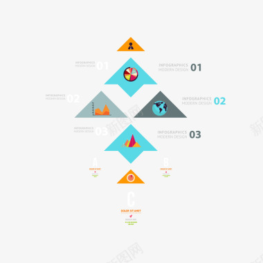 商业图表信息PPT元素图标图标