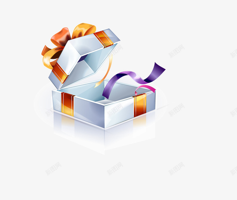 打开的礼物盒png免抠素材_新图网 https://ixintu.com 打开礼盒 礼物盒 精美礼盒