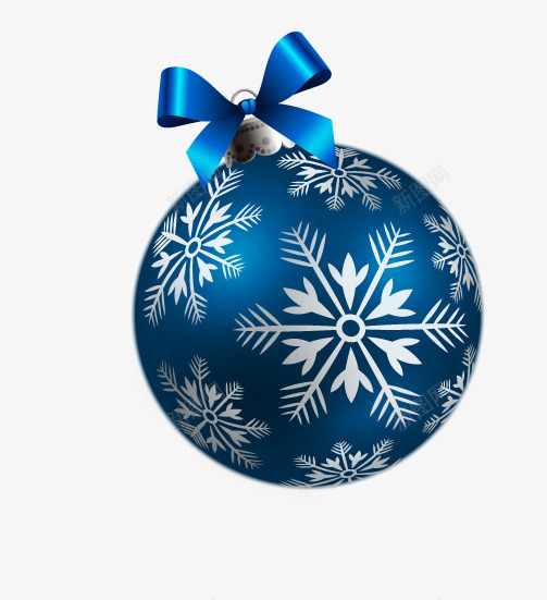 蓝色圣诞节铃铛礼物png免抠素材_新图网 https://ixintu.com 圣诞节 小礼物 平安夜 蓝色 装饰图案 铃铛