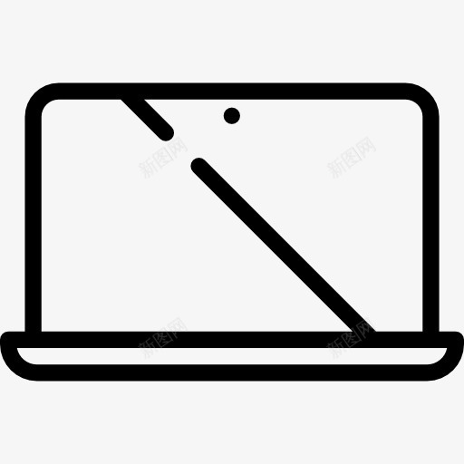 打开笔记本电脑的屏幕图标png_新图网 https://ixintu.com 打开笔记本电脑 电脑 电脑技术 笔记本电脑 笔记本电脑的屏幕