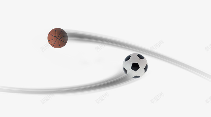 运动器材片png免抠素材_新图网 https://ixintu.com 快速转动 篮球 足球 运动