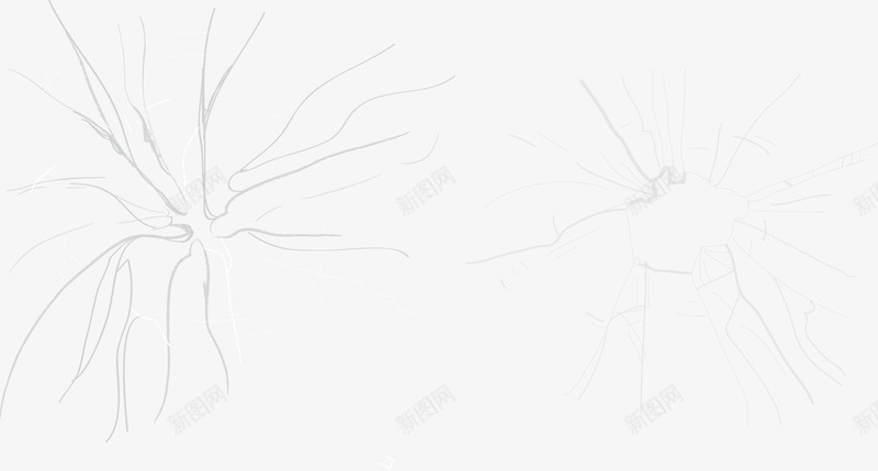 破碎蜘蛛网图形png免抠素材_新图网 https://ixintu.com 图形 破碎 素材 蜘蛛网