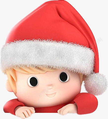 卡通圣诞娃娃png免抠素材_新图网 https://ixintu.com 产品实物 可爱 喜庆 圣诞节礼物