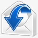 邮件回复发件人信封消息电子邮件图标图标