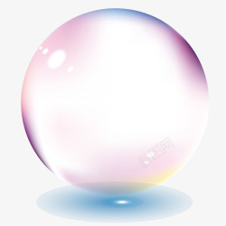 渐变气泡炫酷彩色气泡元素矢量图高清图片