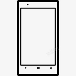 模型器具手机外形流行的诺基亚Lumia720图标高清图片