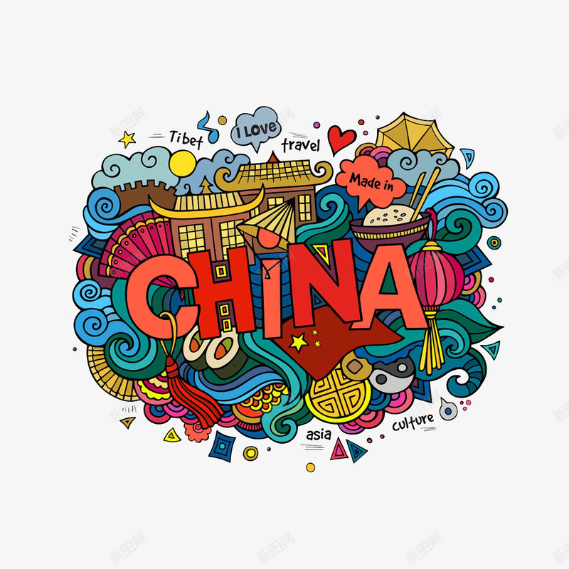 中国风卡通中国特色插图png免抠素材_新图网 https://ixintu.com 中国特色 儿童 卡通 卡通小年 喜庆 小吃 小年 红色 美食 节日 过年