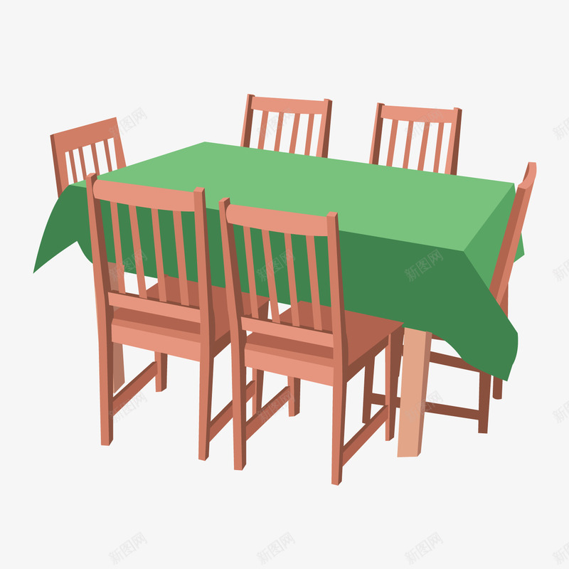 黄色木质饭桌椅子png免抠素材_新图网 https://ixintu.com 木质 椅子 饭桌 黄色