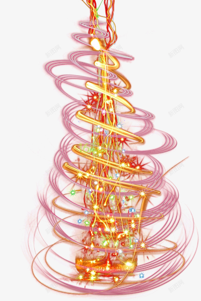 炫光圣诞树png免抠素材_新图网 https://ixintu.com 光效 光效圣诞树 光晕 圣诞树 彩色圣诞树 炫光 炫光圣诞树