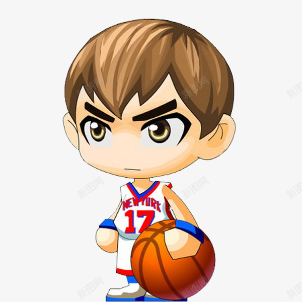 一个小男孩png免抠素材_新图网 https://ixintu.com 卡通 可爱的 小男孩 帅气的 眼睛 简笔 篮球 篮球队
