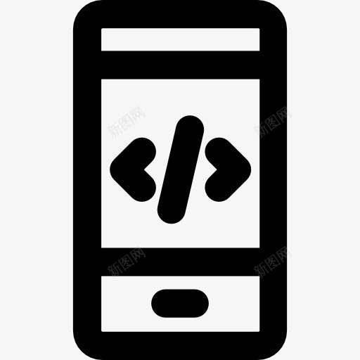 智能手机图标png_新图网 https://ixintu.com 应用技术 手机 智能手机 电子编码 移动电话 触摸屏