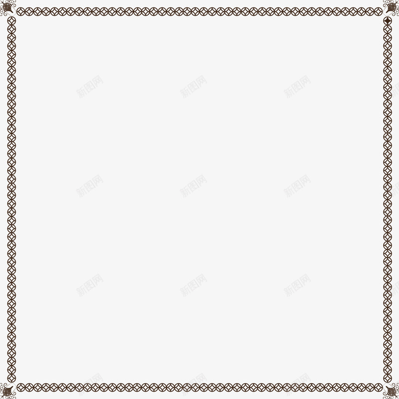 边框png免抠素材_新图网 https://ixintu.com 剪影 古典 欧式 线条画 花边 边框