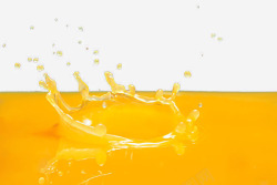 诱人果汁香甜的橙汁高清图片