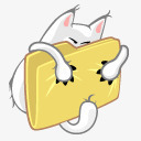猫猫小恶魔搞怪图标图标